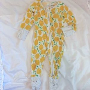 0/3m Lemon Little Sleepies 🍋